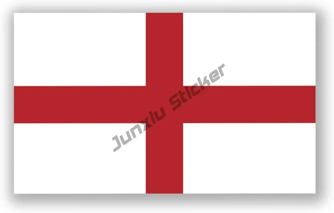 9 Adesivi BANDIERA INGLESE STICKERS ST GEORGE FLAG ENGLAND VINILE Impermeabile - Foto 5