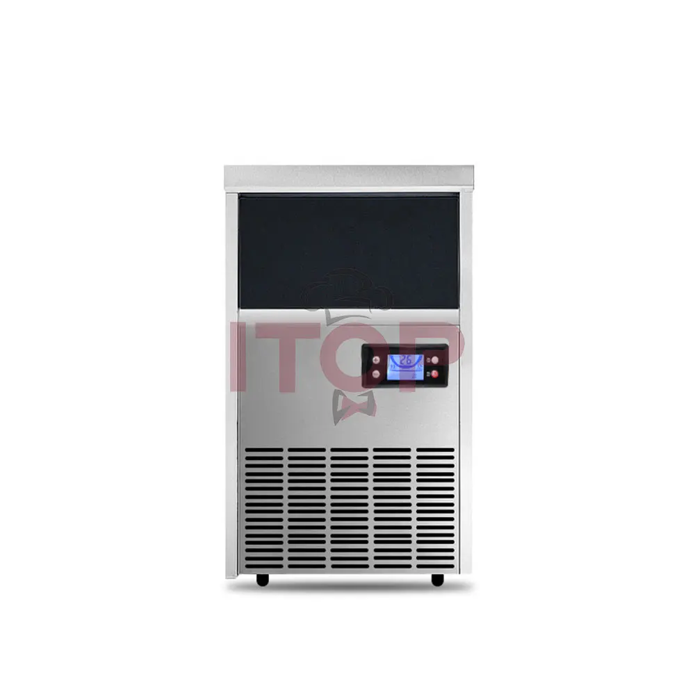 Best-Selling Commercial Ice Maker Making Equipment Industrial Ice Maker 45Kg Cube Machine In Stock For Sale Ce Certificate