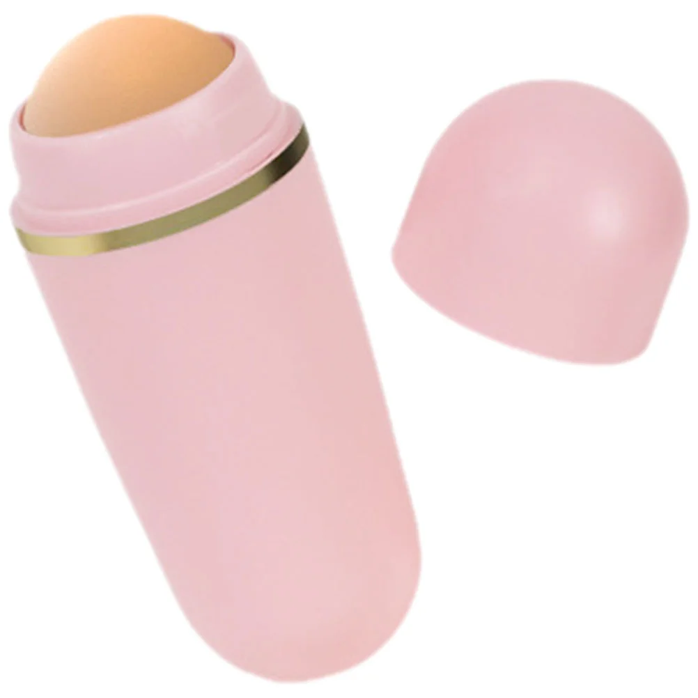 face oil control tool oil absorbing ball volcanic stone roller keep face fresh effective and functional 2 Pcs Walker Face Care Tool Rolling Volcano Stone Refreshing Roller Volcanic Facial Oil Absorbing Stick Rock Ball Skin