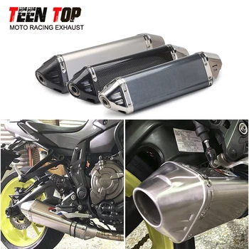 51mm Universal Motorcycle Muffler For Honda CBR650 CB650R CBR1000 Yoshimu-ra Racing Exhaust Silencieux Moto R11 Exhaust System