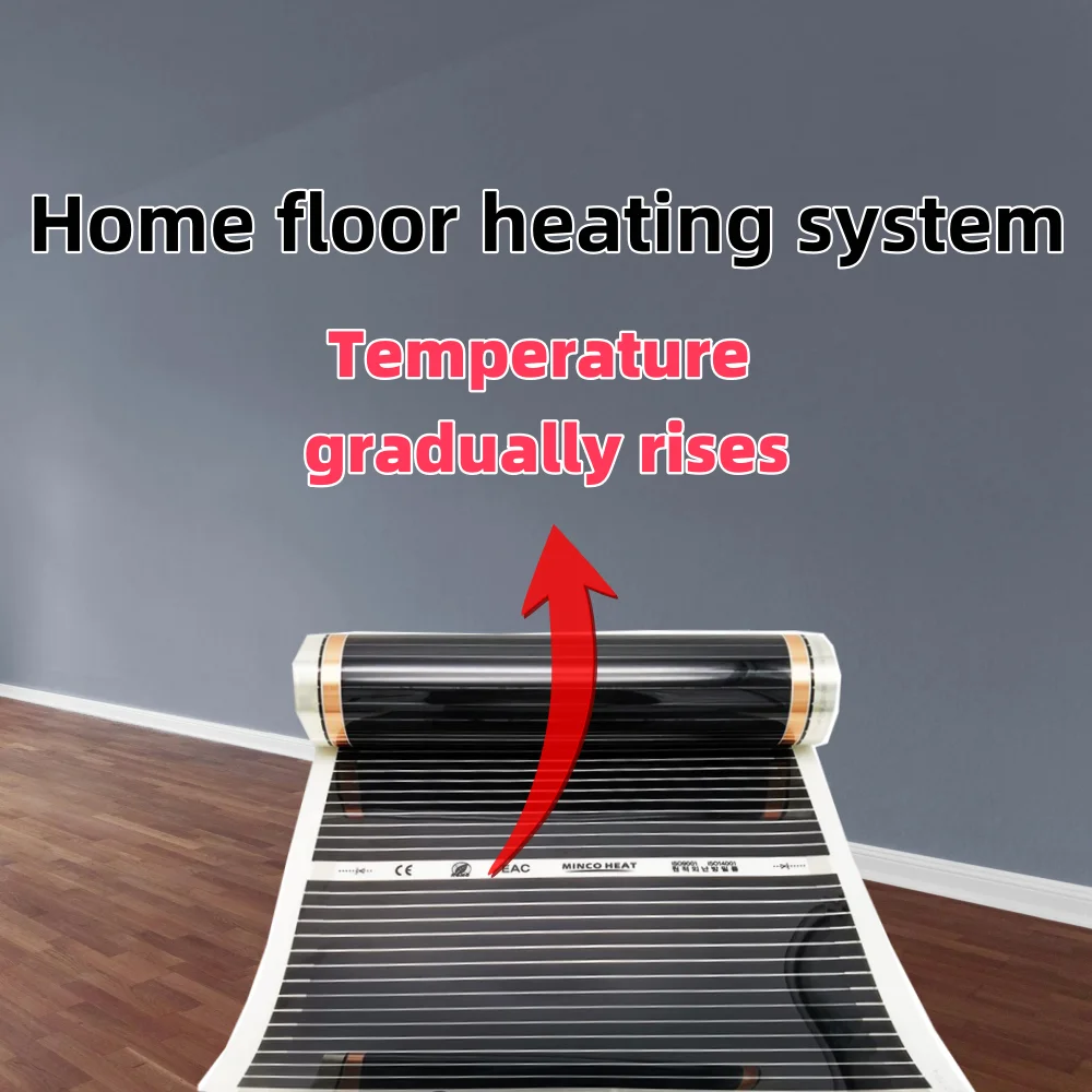 แผ่นทำความร้อนอินฟราเรดไฟฟ้า MINCO HEAT ขนาด 50 ซม. กว้าง 220W/ตร.ม. รุ่นใหม่ ขนาด 0.125-4 ตร.ม. เหมาะสำหรับระบบทำความร้อนพื้นในบ้าน 1