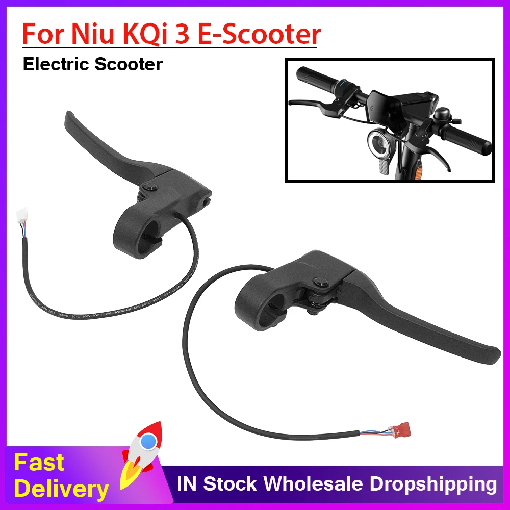 Scooter Elettrico Cut Off Leva Del Freno Di Alimentazione Per Niu Kqi 3 Kick Scooter Lega Di Alluminio Lef Maniglia Destra Parti Della Maniglia Di Ric