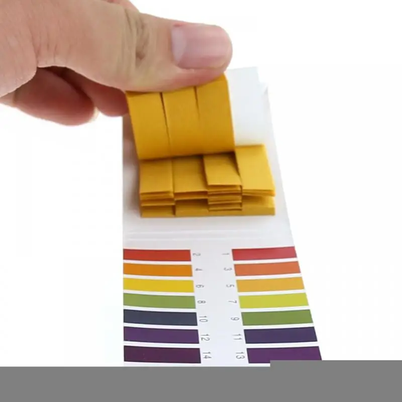 Ph Indicator Test Strips 80 Strips Professional 1-14 ph Litmus Paper With Control Card