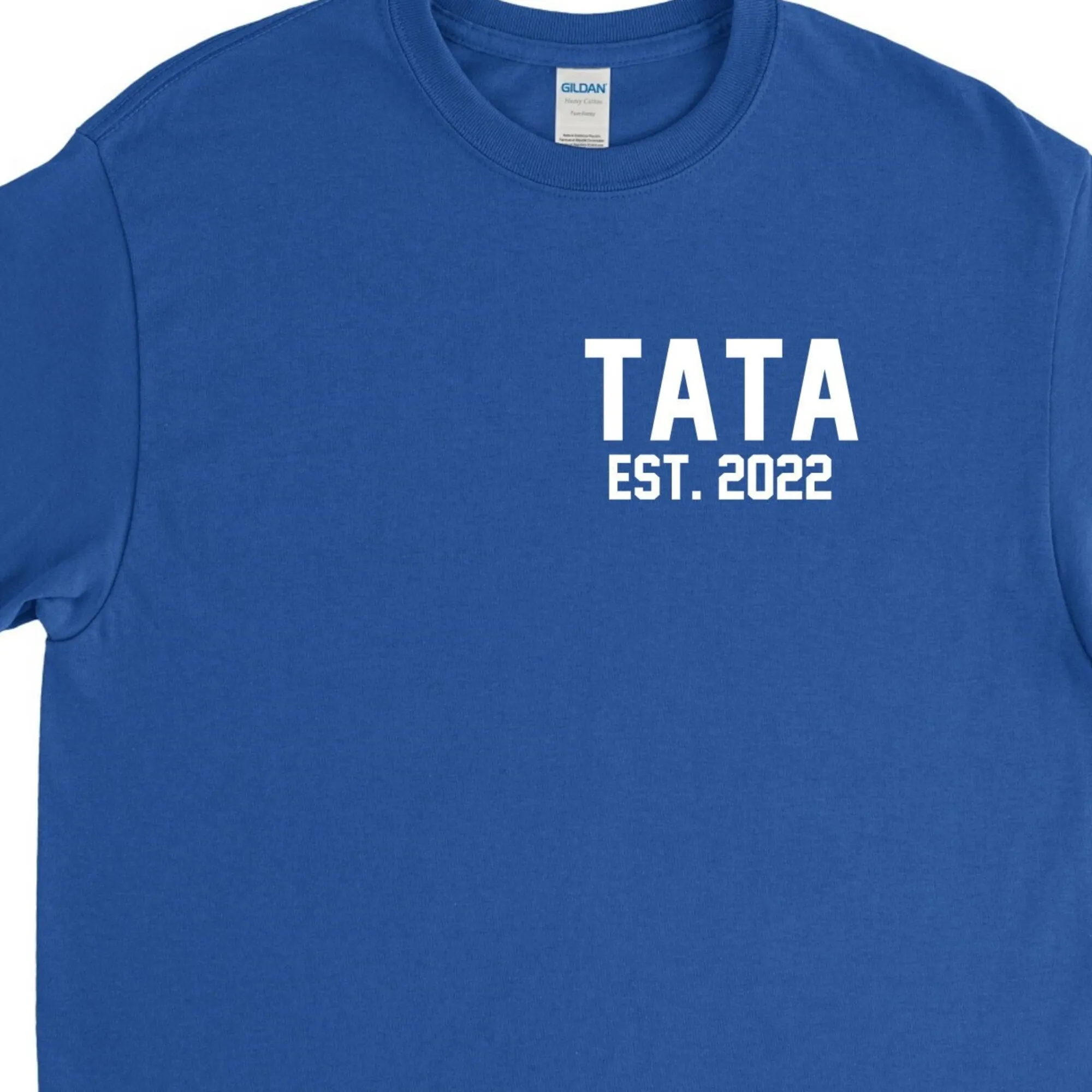 Tata 2022 Camicia, Maglietta Tata, Regalo Tata, Camicia Nonno, Regalo Nonno, Regalo Di Compleanno Tata, Maglietta Tata Personalizzata, Baby Reveal, Nu