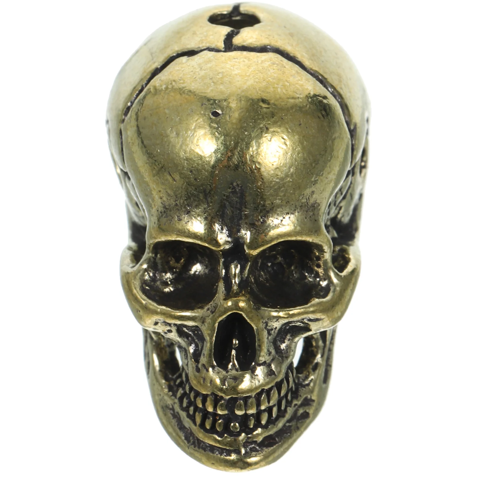

Keychain Adornment DIY Pendant Skull Rings for Crafts Fortune Decor Brass Keyholder