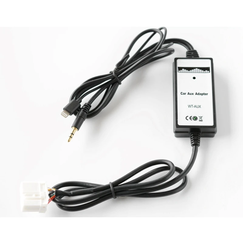 

Автомобильный аудио AUX адаптер стерео сменный CD-адаптер для Toyota Avensis RAV4 Auris Corolla Yaris Camry (не подходит для Navi & Touch Screen)