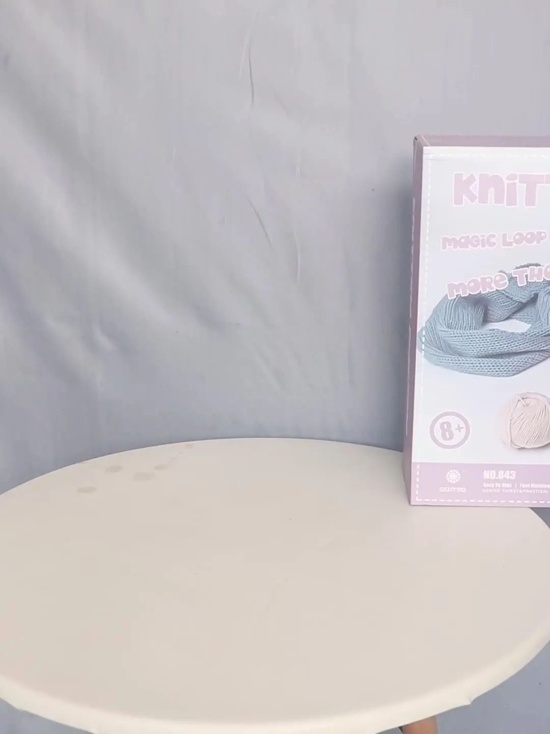 Uootek Sentro Achine à Tricoter 48 Aiguilles à Tisser Rondes Avec