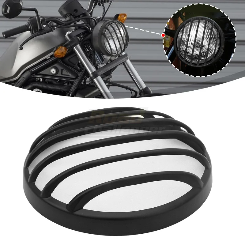 

Аксессуары для мотоциклов для Honda Rebel CMX 300 500 1100 2020-2021 модель фары решетка крышка передняя лампа Защитная крышка
