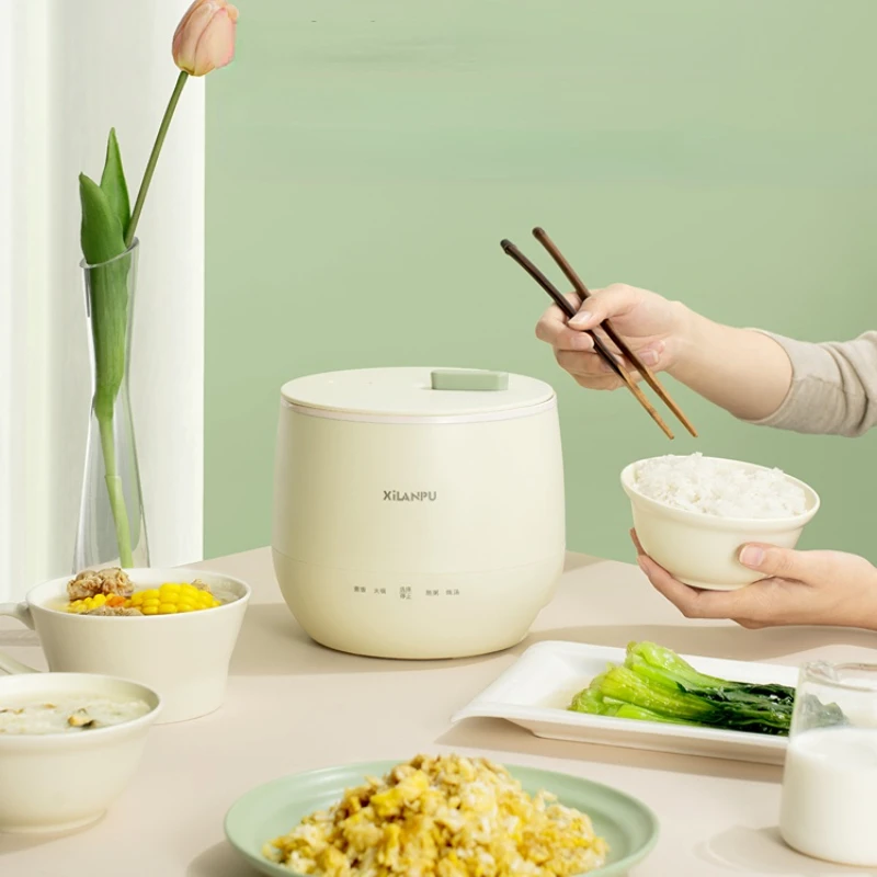 1.2L Small Household Electric Rice Pot Ceramic Glaze Intelligent