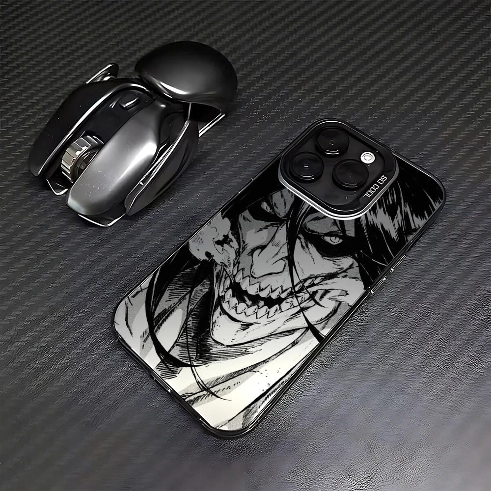thumbnail image 1 of Funda de teléfono Anime Attack On Titan para iPhone 15 14 13 12 11 Pro Max X XR XSMAX 8 7 Plus, funda trasera mate a prueba de golpes, 1 of 4