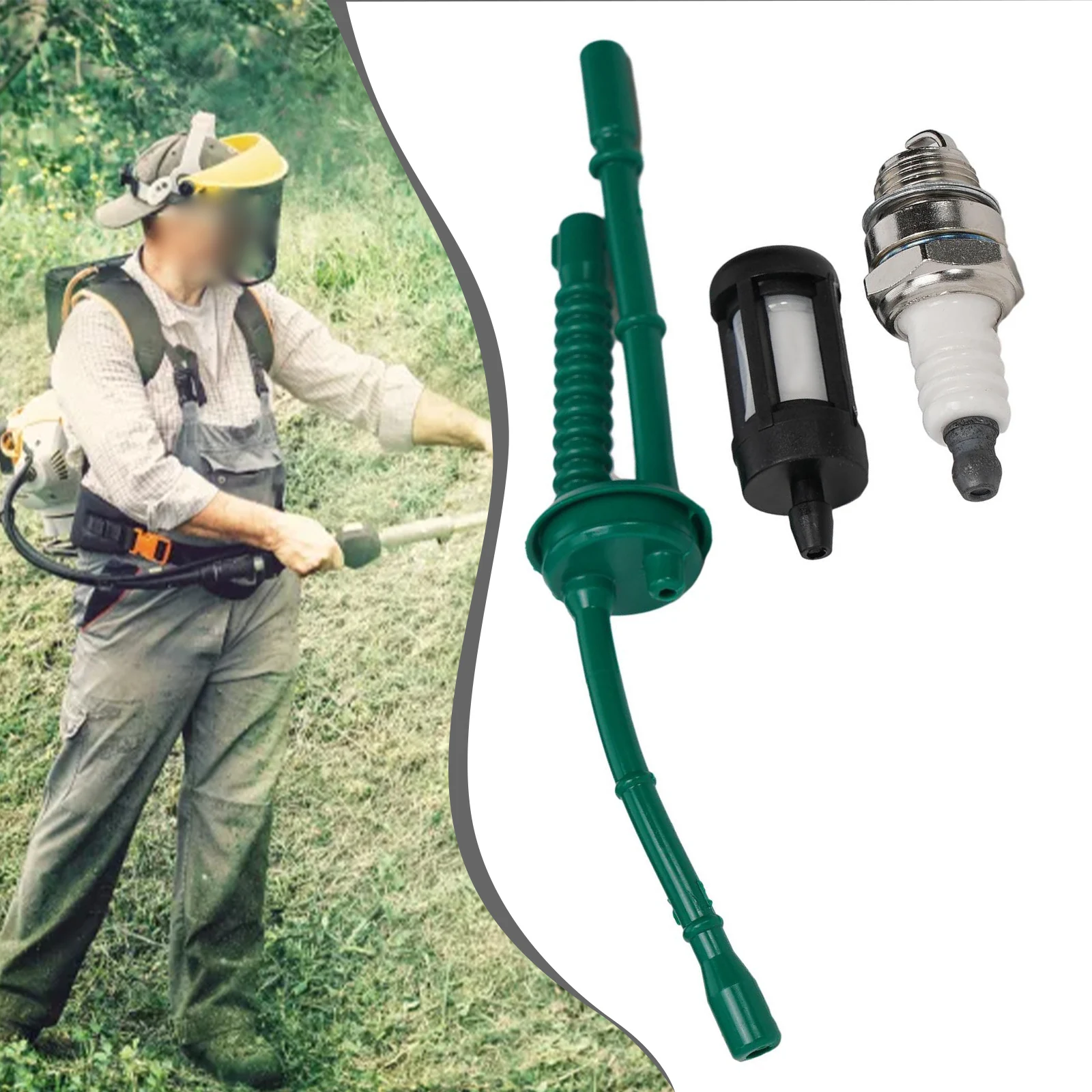 GARDEMAX Tubo benzina compatibile per Stihl FS38, FS45, FS46, FS55, FS100
