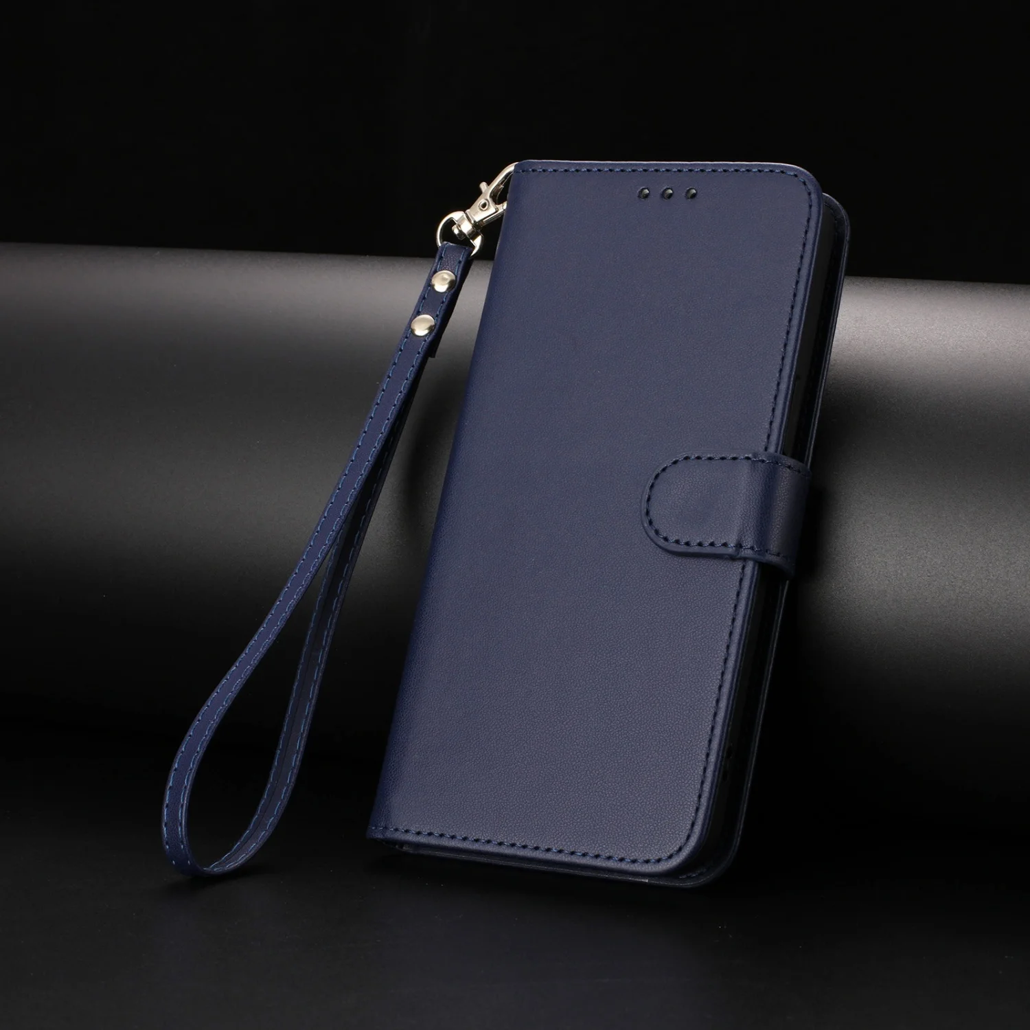 Leather Flip Phone Case with Wallet Protection - Elegant and Durable Cover