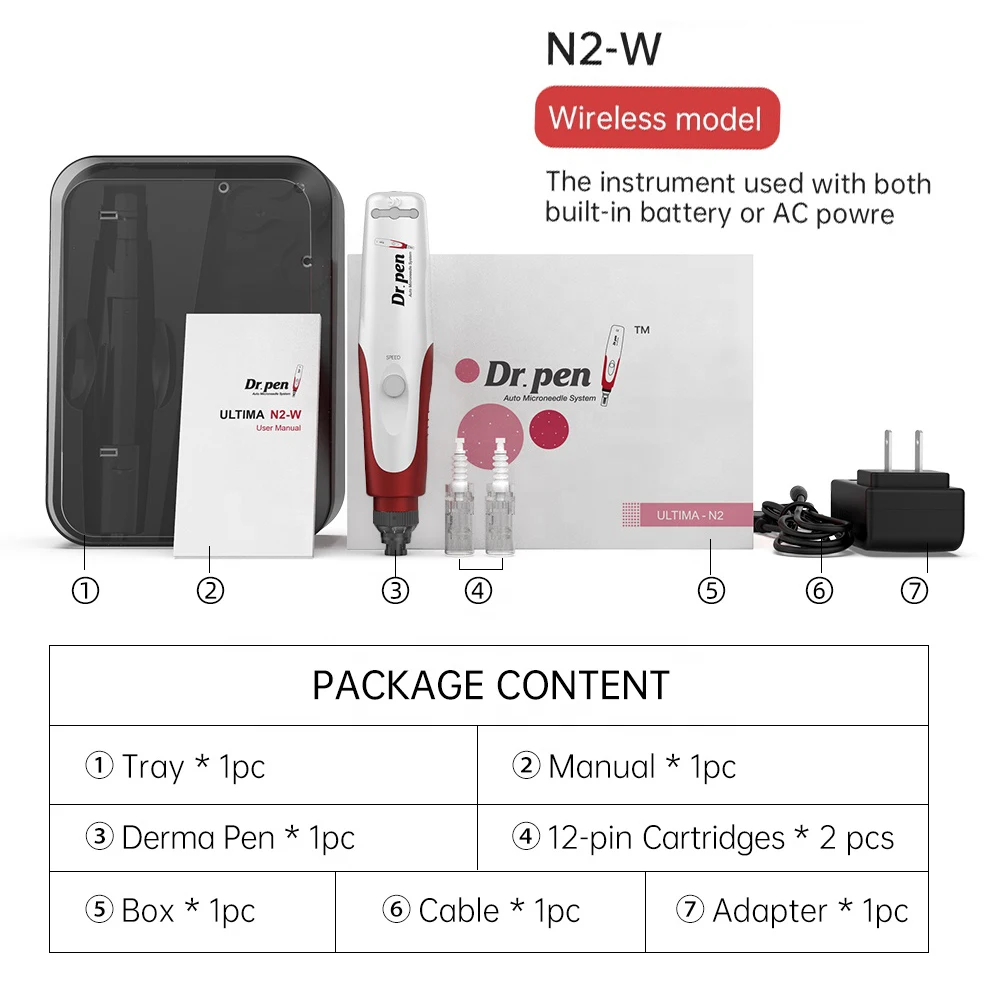 Рисунок 6 - Подлинная профессиональная ручка Dr Pen N2-W