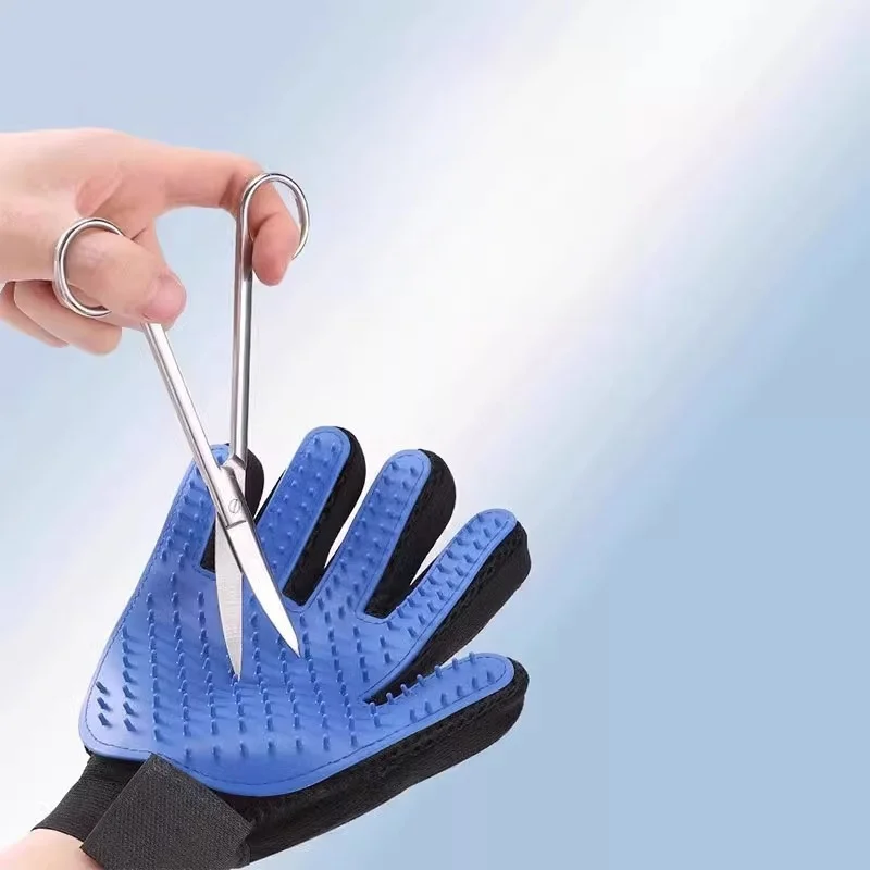 Universal Cat Grooming Brush And Bath Massage Gloves For Pets_voghion.com