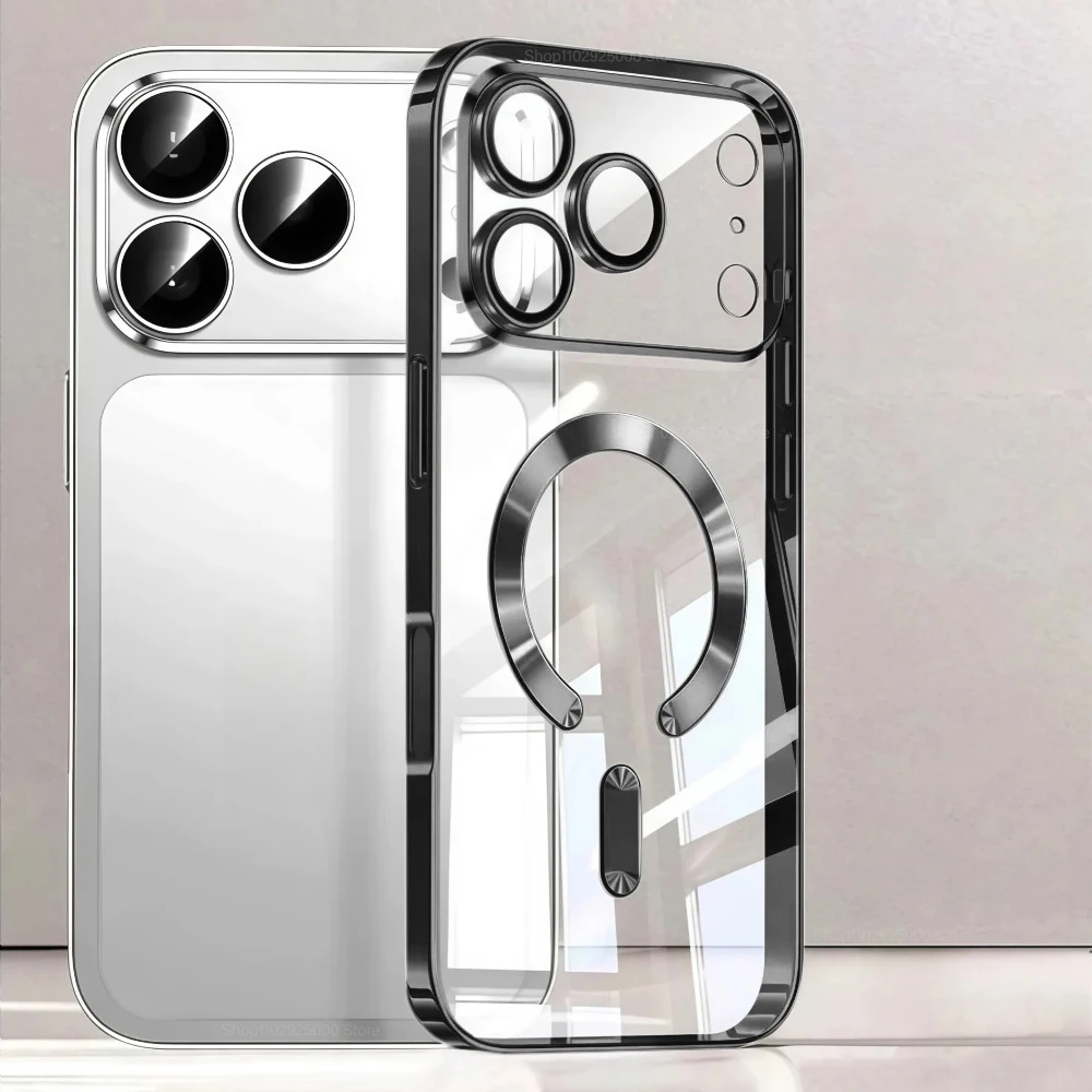ตัวเลือกสินค้า เคสแม่เหล็ก MagSafe สุดหรูและเคสใสกันกระแทกสำหรับ iPhone 17