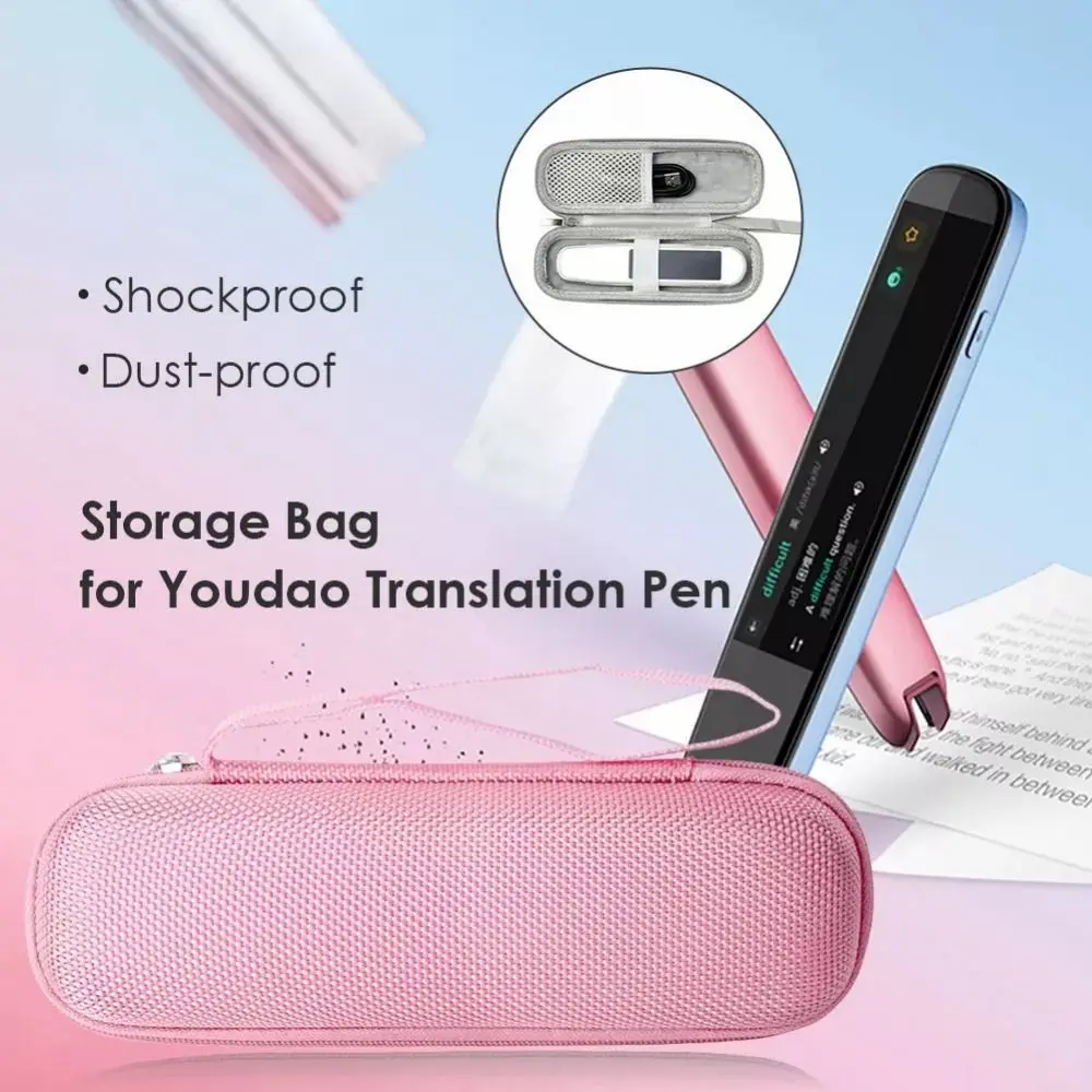 휴대용 여행 스캔 리더 펜 운반 가방, EVA 하드 쉘, IFLYTEK AIP-S10 번역기 펜 보관함, 보호 케이스