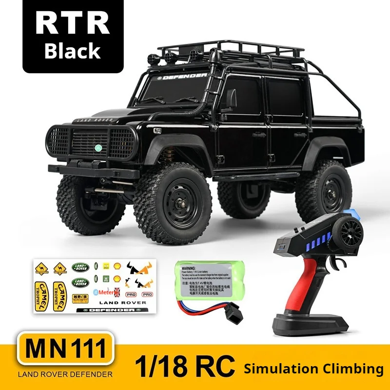 MN111 1:18 Four-Wheel Drive Climbing Car RC Protective Modification Model Car Off-Road Vehicle Children'S Remote Control Car Toy 6