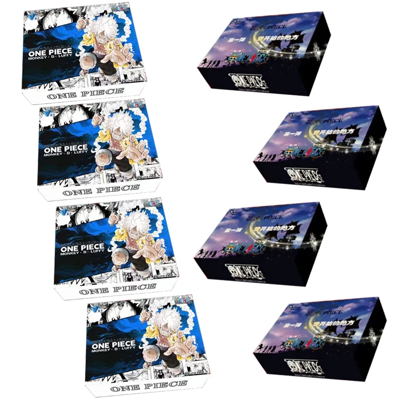 Commerci All'Ingrosso One Piece Collection Cards Booster Box Power Rare Booster Box Anime Table Playing Game Board Cards