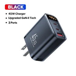 Tuodes 65W GaN Fast Charger with PPS PD USB - C and QC4.0 Technology - 45W US Plug
