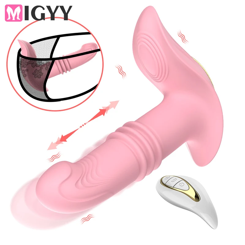 Vibromasseur bout à bout télescopique Plug Anal vibrateur sans fil jouets sexuels à distance pour les femmes cul gode Anal Prostate Ma_voghion.com