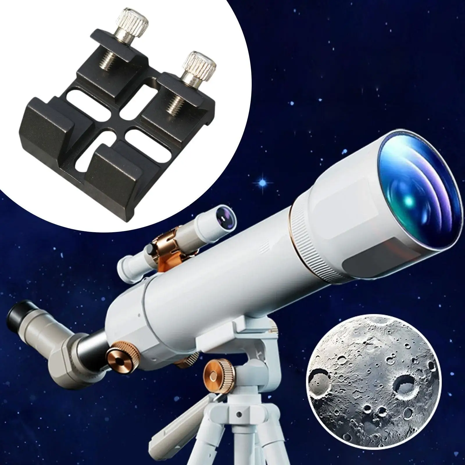 Finder Scope Mount Bracket Astronomical Telescope Accessory Mount Base