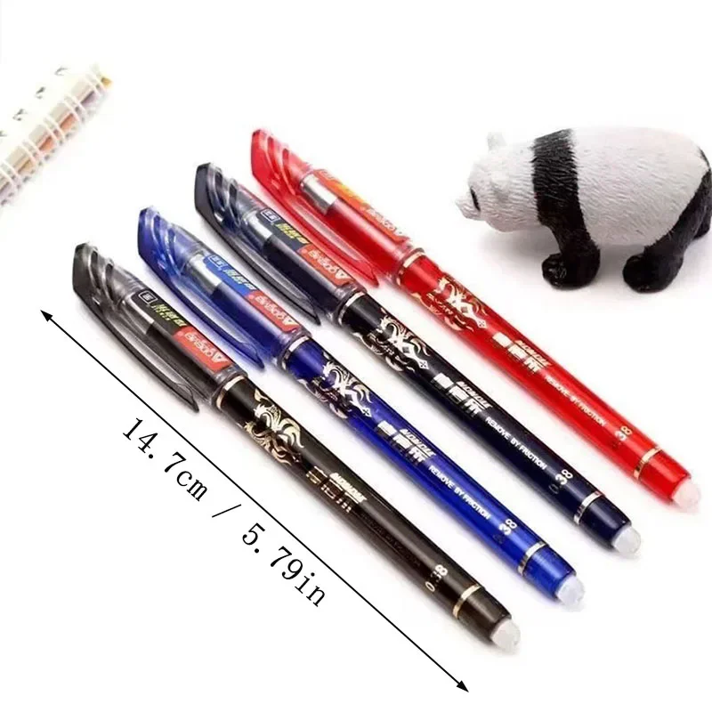68pcs Erasable Gel Pens Blue/black/red Ink Ballpoint Pen Stationery Writing Supplies Office Student Writing Fine Writing Tools