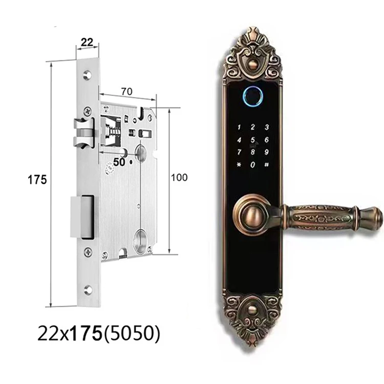 قفل فاخر ببصمة رقمية WiFi