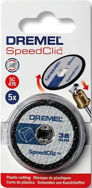 DREMEL®EZ speedsating: пластиковые режущие диски. (SC476) |