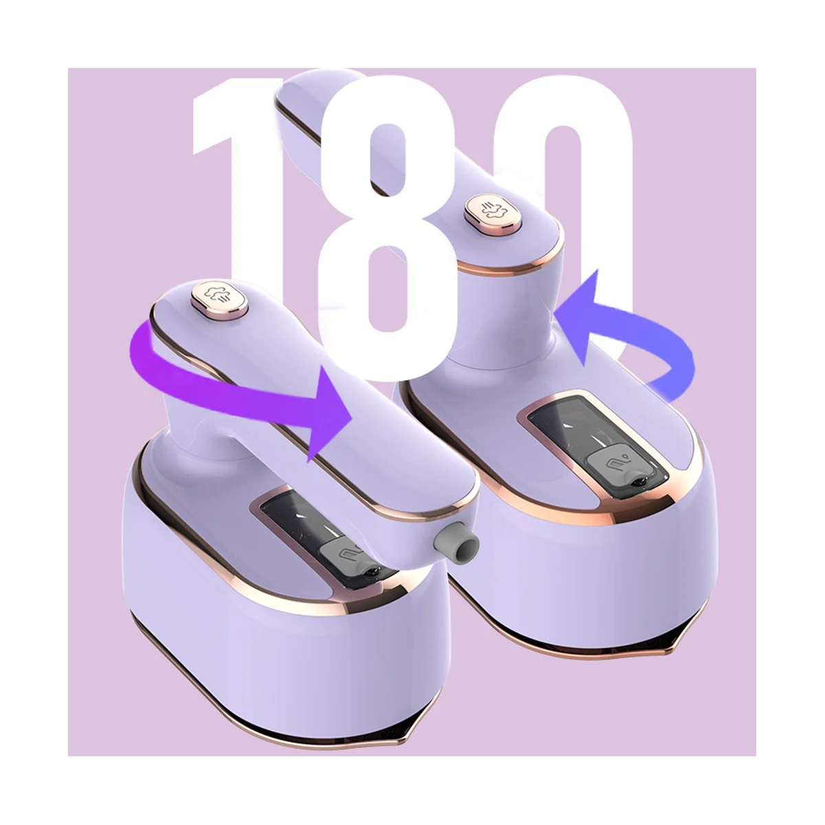 

1000W Steamer Iron Handheld Portable Home Travelling for Clothes Ironing Ironing Machine EU Plug White