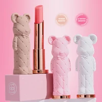 Rouge à lèvres hydratant Beauty Glazed Bear, baume à lèvres coloré, stick nourrissant pour les lèvres, facile à appliquer, effet aqueux 1