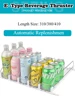 Drink Organizer Soda Can Dispenser Spring Push Canned Beverage Push Rack Holds 6 Rows Canned Storage For Kitchen Refrigerator 3