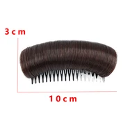 Coussin de perruque Invisible et moelleux, coussin de perruque, racines de cheveux stables, volumateur, insertion de Fiber, peigne, artefact de rehaussement féminin, outil de coiffure 6