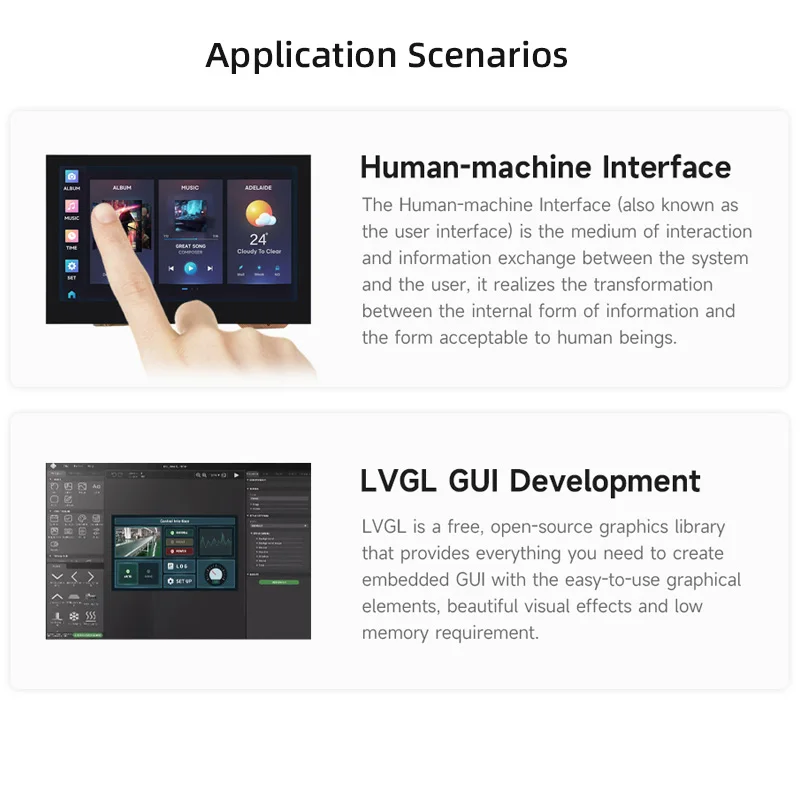 ESP32-S3 4.3 ġ ÷  ,  ġ ũ, 800  480 LCD, LX7  ھ μ, 8M ÷,  