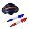 Golf Ball Line Clip Liner Marker Pen Triple Line Blue Red Template Alignment Marks Tool Putting Positioning Aids Drop Ship 4