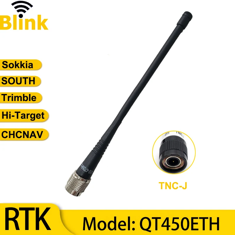 Antenna Di Rilevamento Gps Gnss Rtk Tnc-J Stazione Base Amplificatore Radio Uhf Qt450Eth Per Sud Sokkia Trimble Hi-Target Chcnav 410-470Mhz