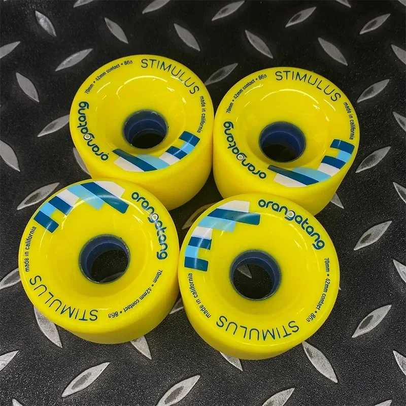 Skateboard Longboard Wheels 70mm 77a80a86a Street Stunt Pro Level OT Dancing orangatang skateboard wheel skateboard accessories roller skates wheels