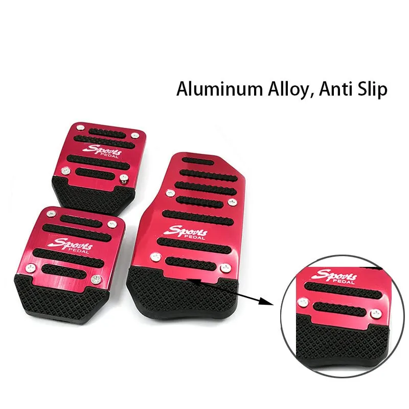Pedale acceleratore automobilistico in lega di alluminio antiscivolo per W140 Mercedes Benz Opel Astra H Gtc Volvo V60 Amg Mercedes Accessori - Image 5