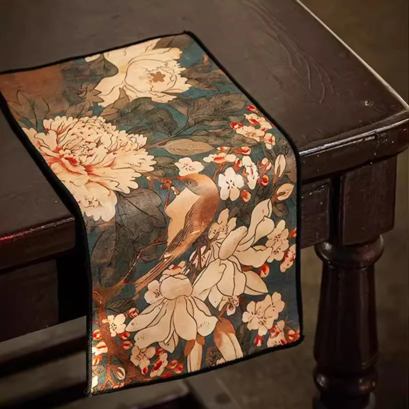 High-grade tea cloth absorbent thickened suede towel coffee table tablecloth zen rag pad tea table accessories