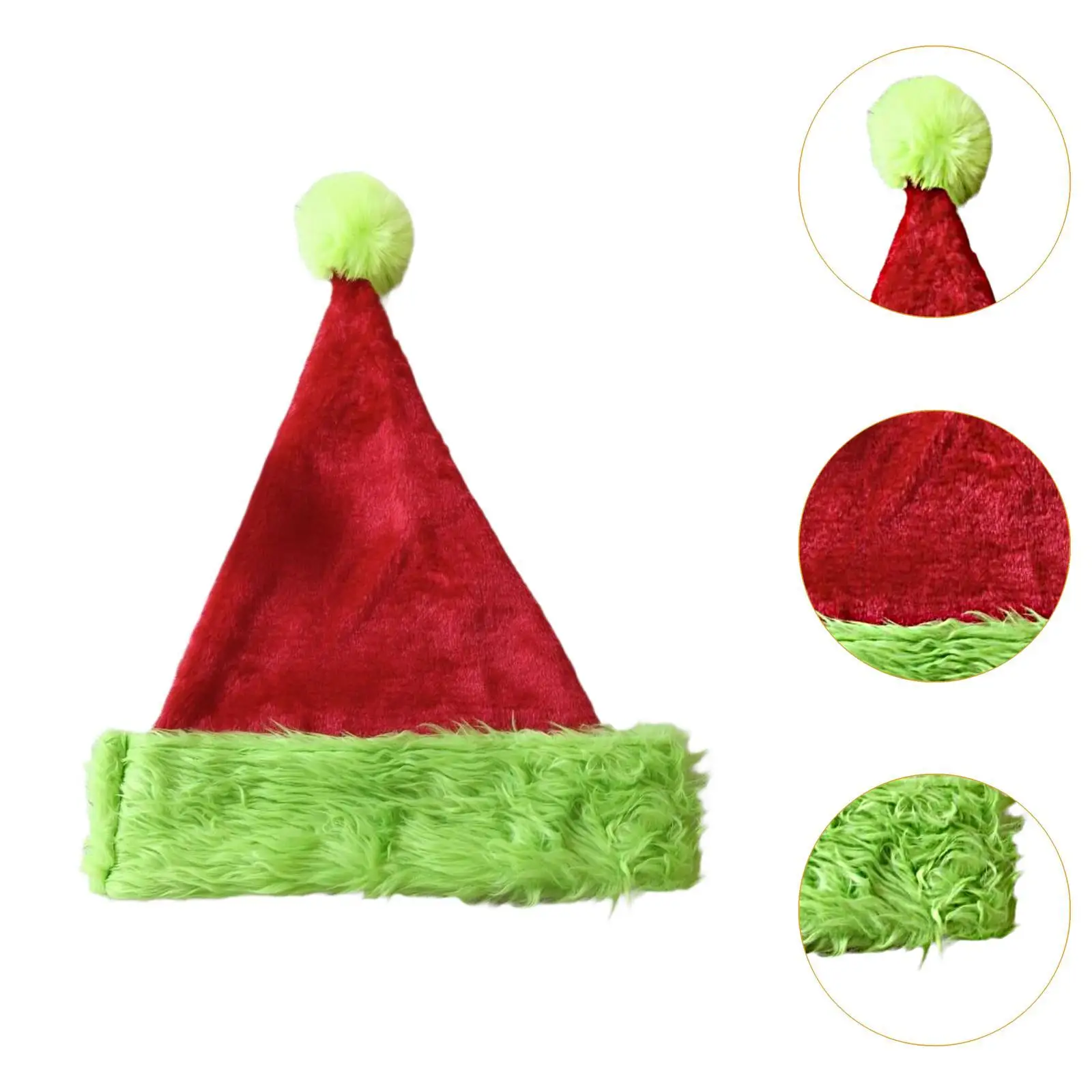 Christmas Hat Costume Accessories Santa Claus Hat for Xmas Holiday Festival