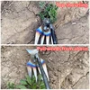2 in 1 Garden Weeder Rake Tools Manual Weed Grass Rooting Shovel Manganese Steel Loosening Soil Digging Agricultural Tool 4