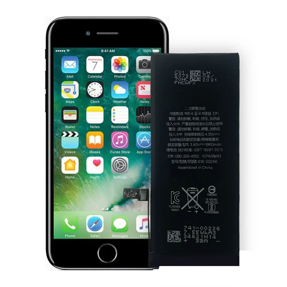 Mini Iphone 17800mAh Replacement Battery For IPhone 7 Plus - Higher Capacity With Tools A1661 A1784 A1785 Battery With Tools