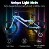 16-18 Inch Kids Bike with LED Lights, Training Wheels, Adjustable Seat & Handlebar, Kickstand