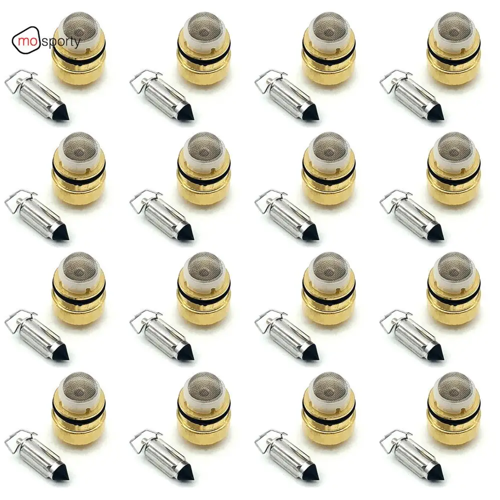 Rebuild by Needles② Motorcycle Carburetor Repair Rebuilt Kit Floating Needle Seat