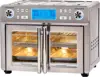 360 Air Fryer Oven Combo with French Door, 25 QT Extra Large, Cook Two Foods in Different Ways, Up to 6 1