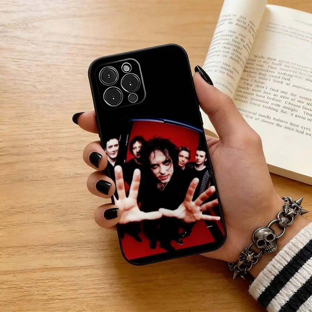 Sleek Soft Black C-Cure Band Phone Case Cover