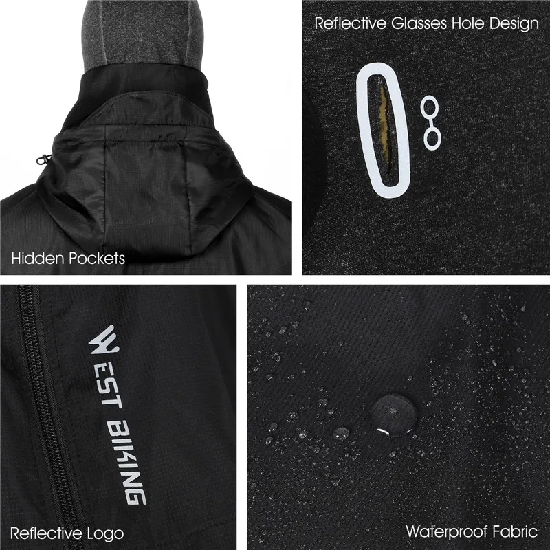 WEST BIKING Balaclava Windproof Caps Winter Breathable Mask Thermal Sport Gear MTB Road Bike Headwear Skiing Cold-proof Hat