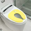 Travel Potty Seat Portable For Fits Round Oval Toilets Tourist Carry-On Travel On A Toilet Seat Non-Slip Suction Cups  Folding 5