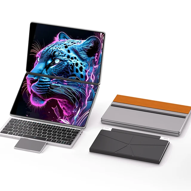 YSJMNPC Dual Screen Laptop 10.9+10.95 Inch Touch Screen Notebook Intel i3 1215U N100 WIFI6 2 in 1 Laptop Tablet Computer 2
