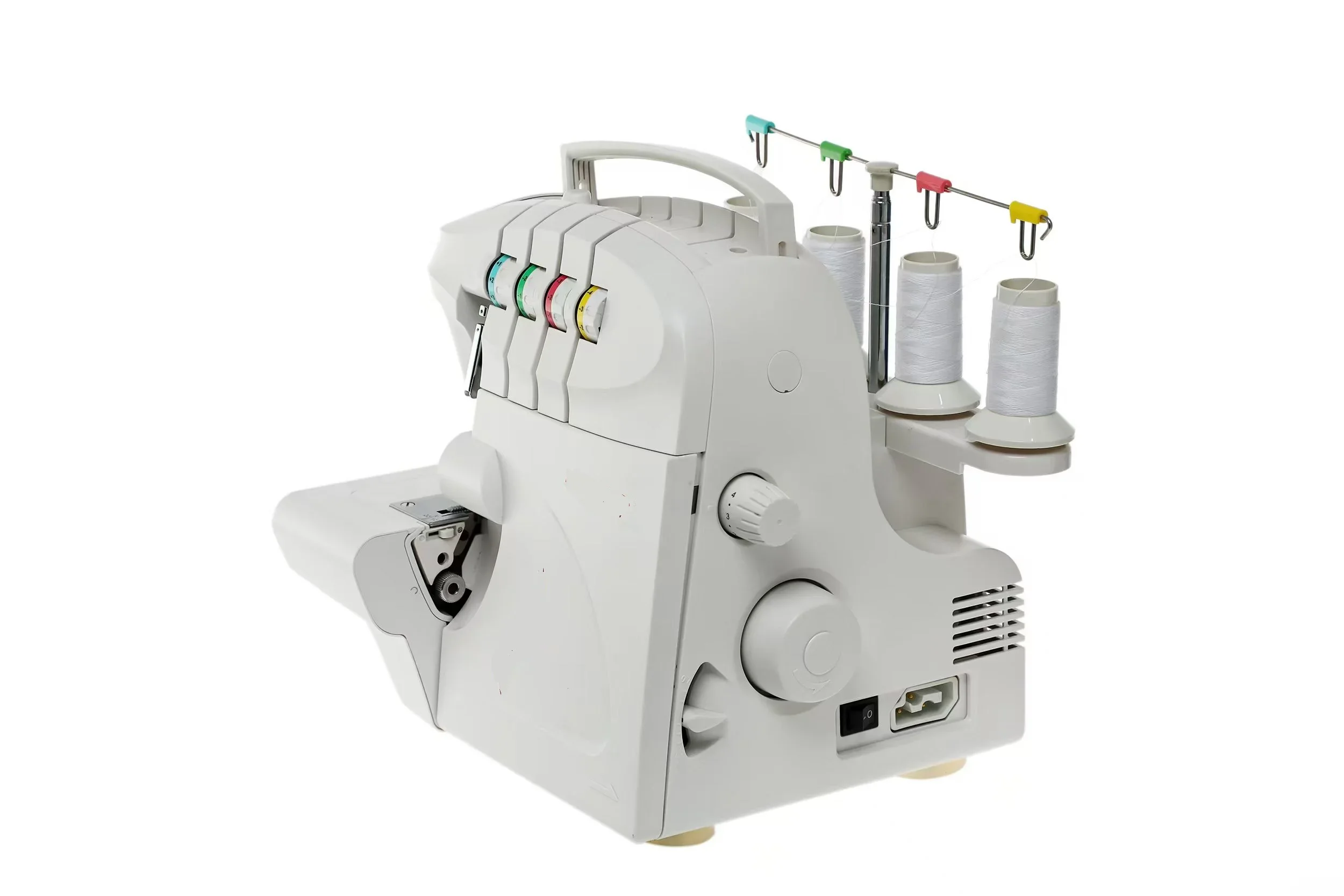 Multifunctional Household Electric Domestic Overlock Sewing Machine Flat-Bed Multiple Feed Automatic Lock Overlock Leather