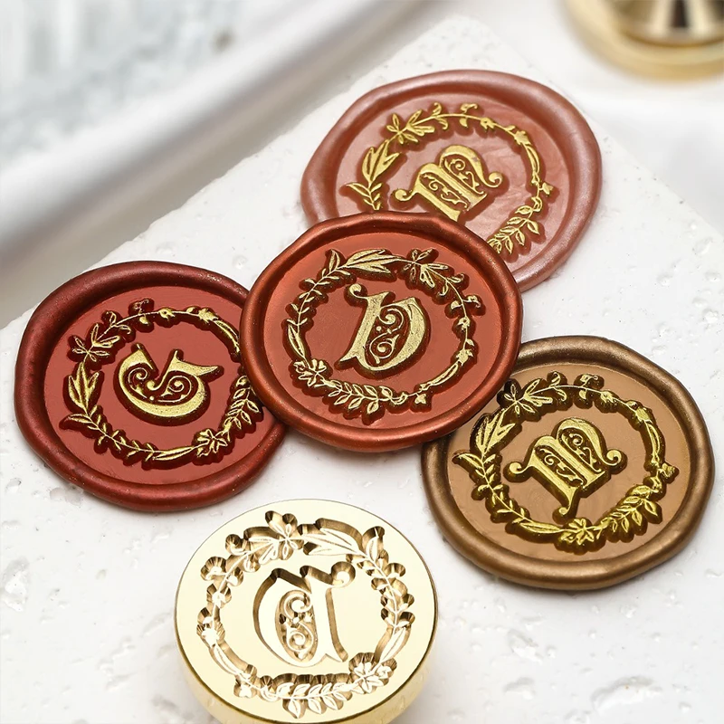 Wax Seal Kit Sealing Wax for Stamp Head Letter Retro Seal Kit Silicone Stamps for Scrapbooking Surgut Print Set Wedding Craft images - 6